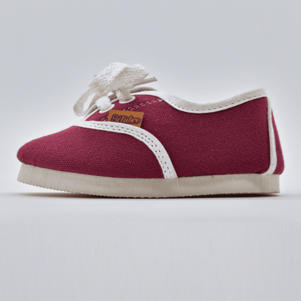 bordo-5 Cordón lona Bordo